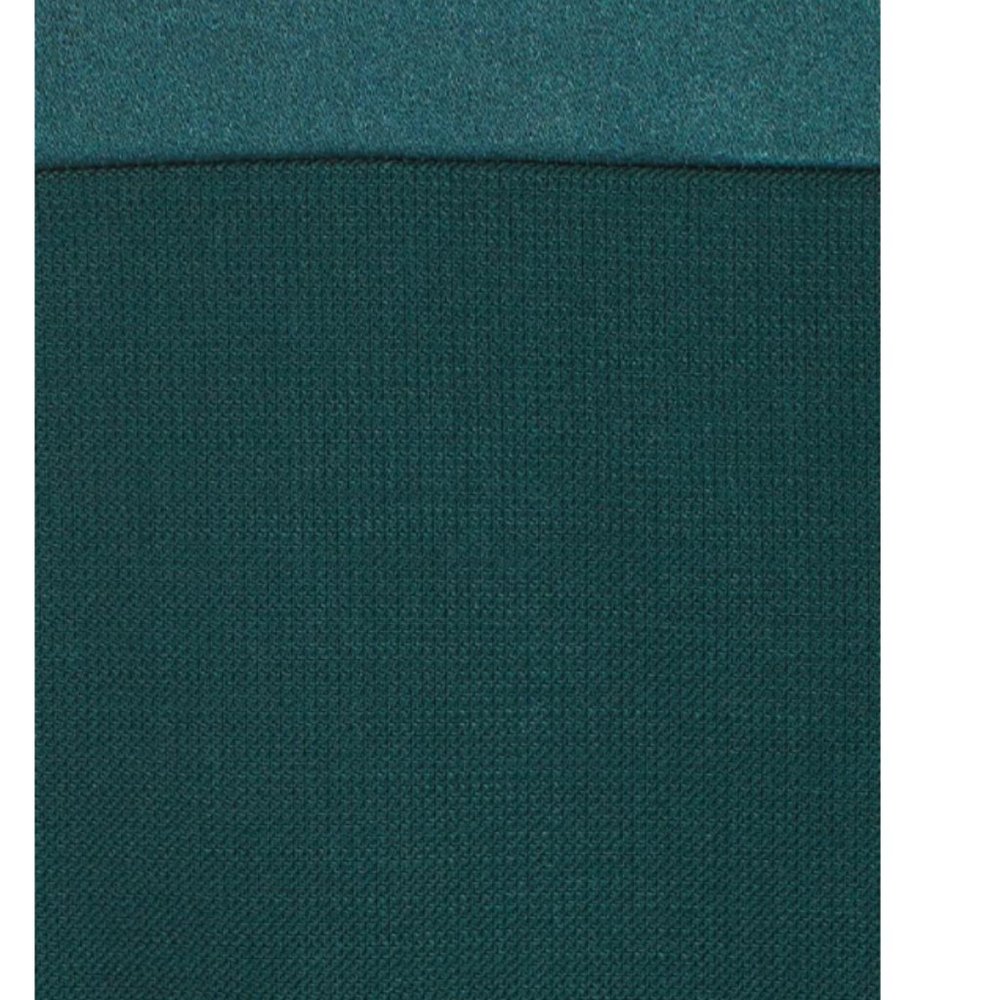 HUGO BOSS Danufa Stretch Wool Colorblock Sheath Dress In Pine Green - Picture 12 of 14